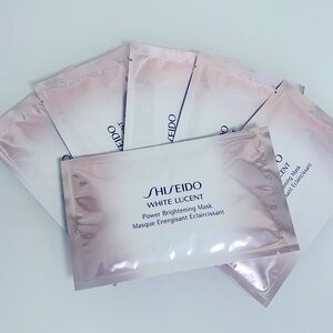 SHISEIDO White Lucent Power Brightening Mask QTY 6